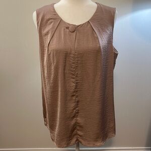 Cabi Button Up Blouse Sleeveless